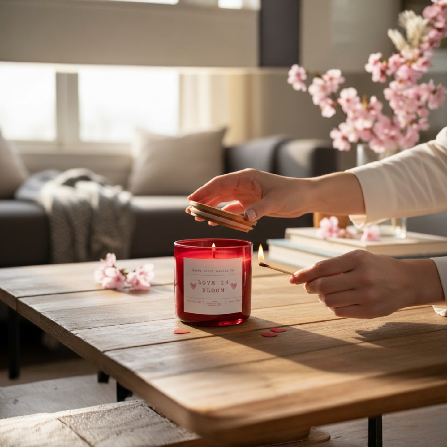 Soy Candle-Love in Bloom
