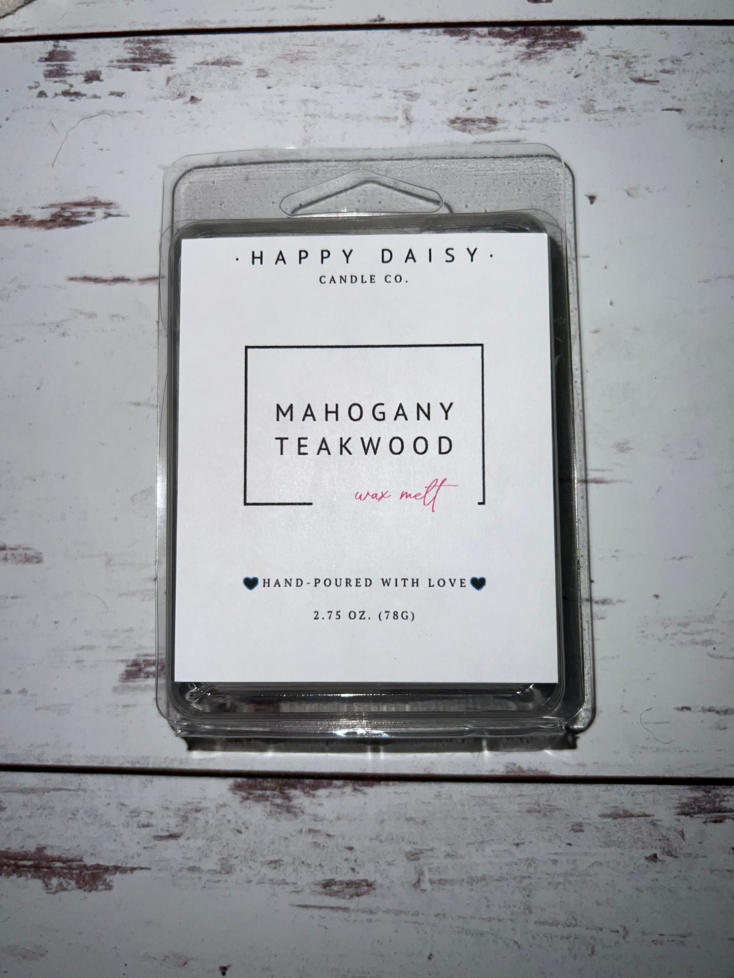 Mahogany Teakwood Wax Melt