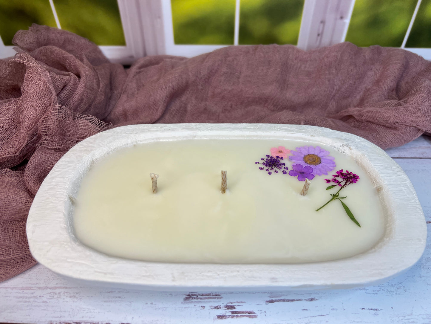 Forever Flower Dough Bowl