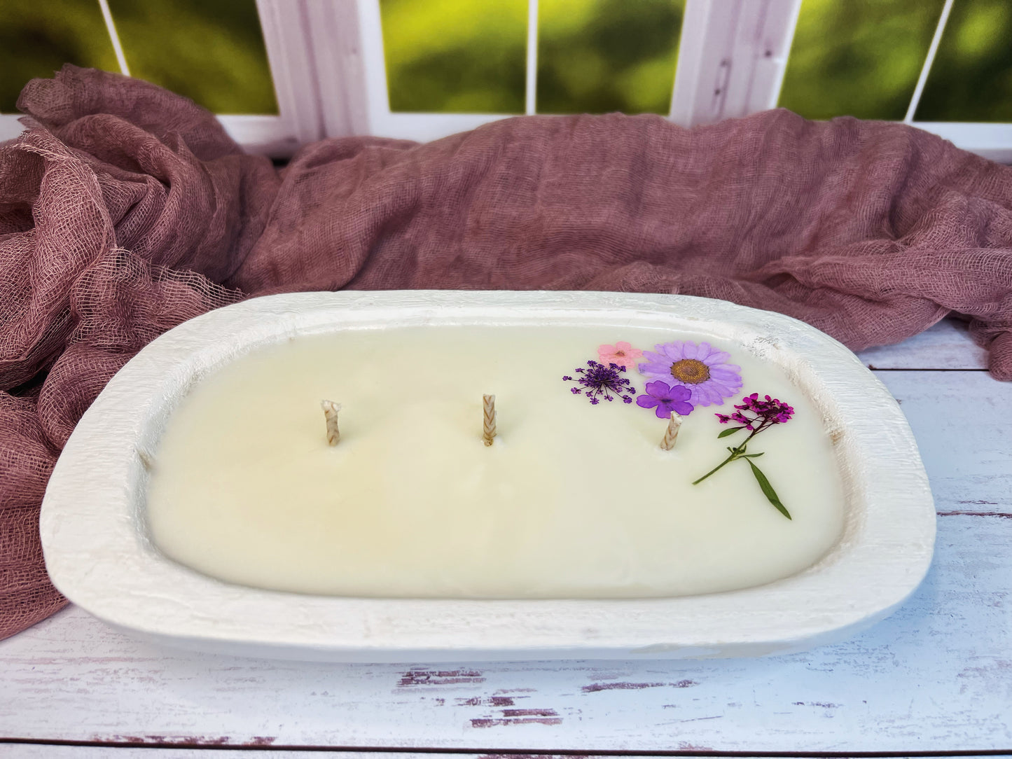 Forever Flower Dough Bowl